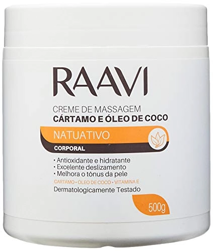 Creme de Massagem Cártamo Raavi 500 g
