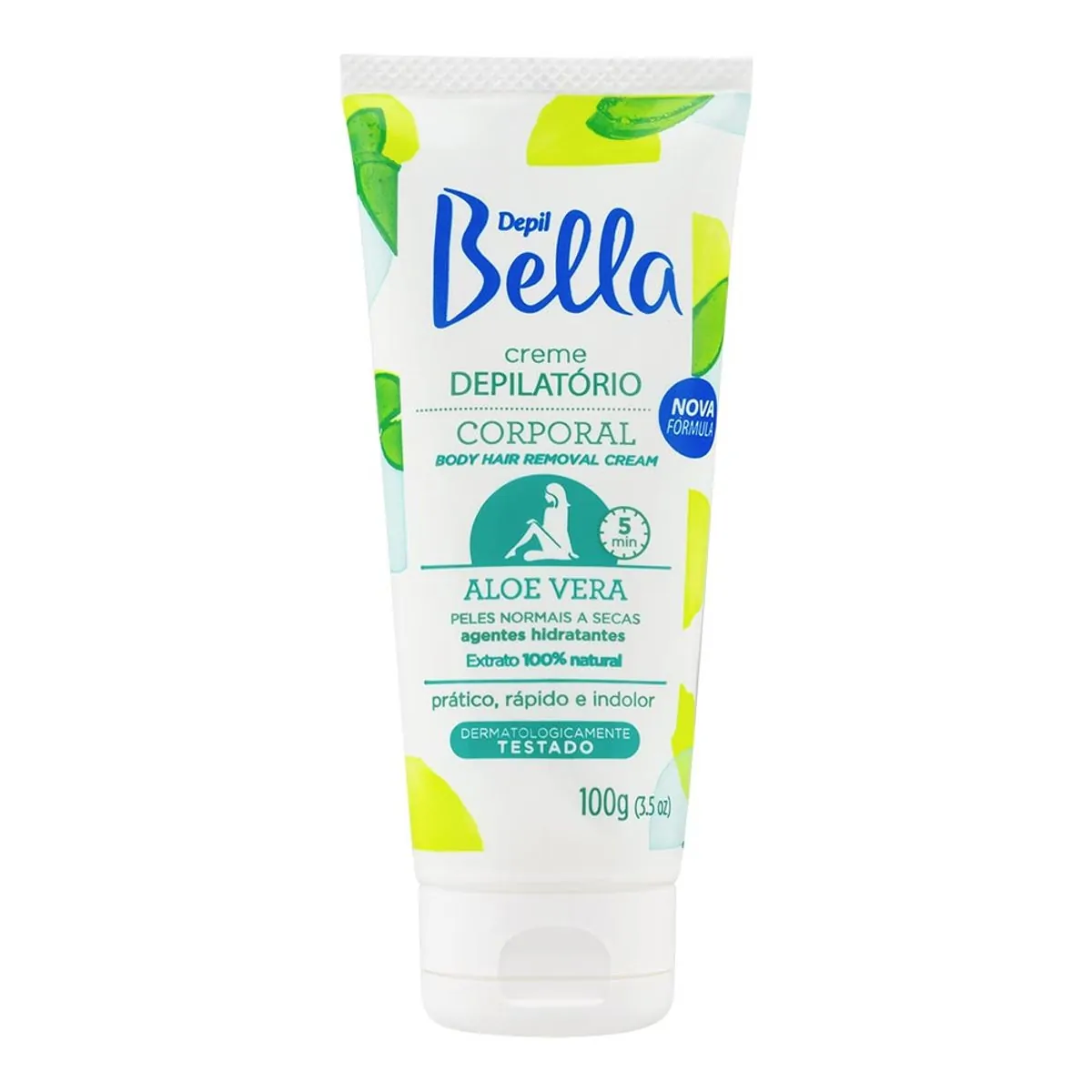 Creme Depilatório Corporal Aloe Vera Depil Bella Bisnaga 100g