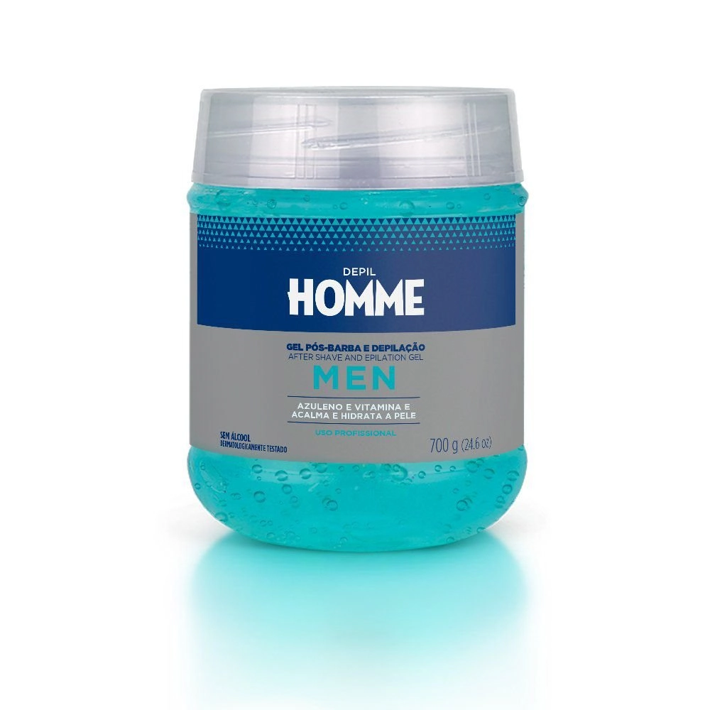 Pos Barba Depil Homme Gel Pos Barba E Depilcao Men 700g