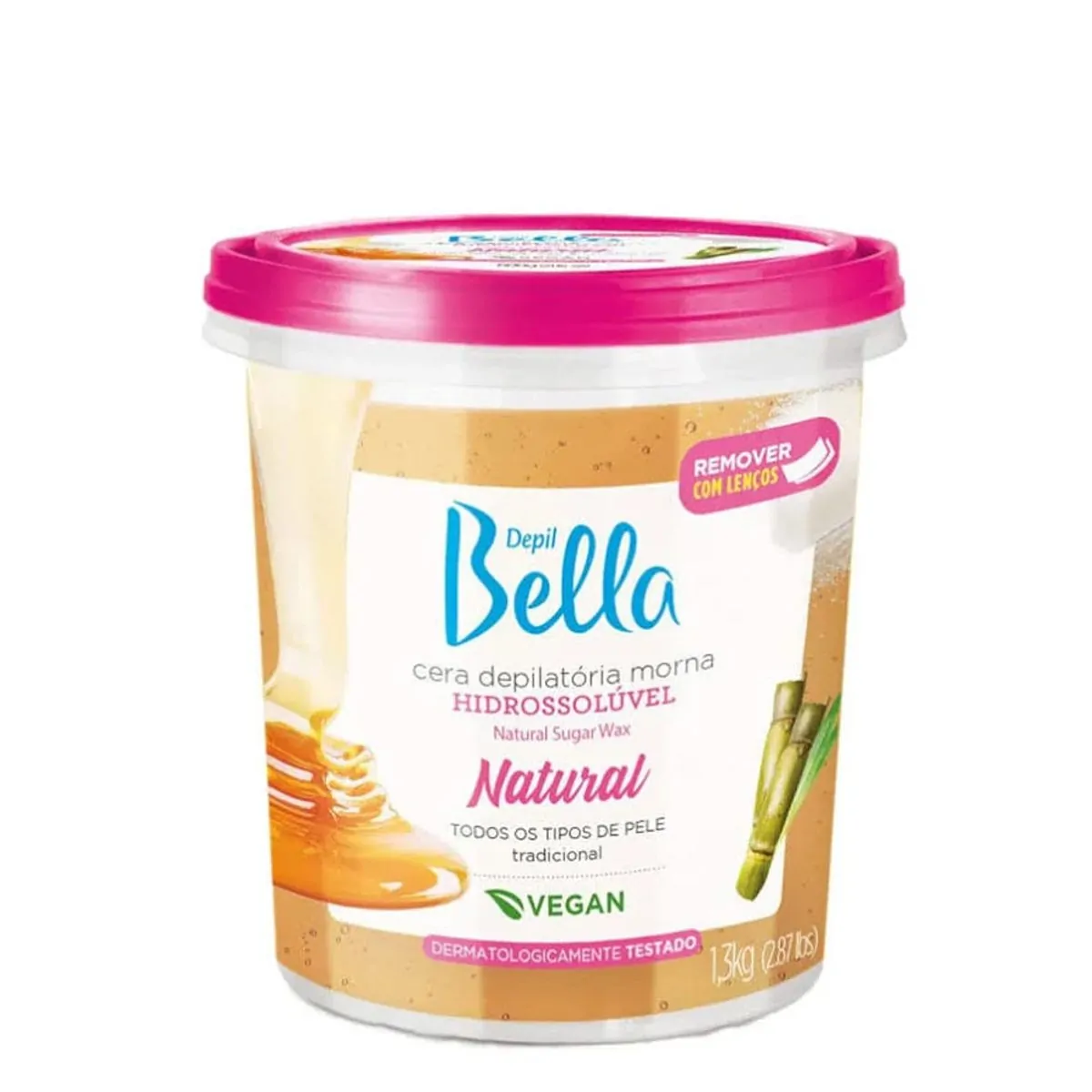 Cera Dep Hidro Natural Tradicional 1,3 Kg