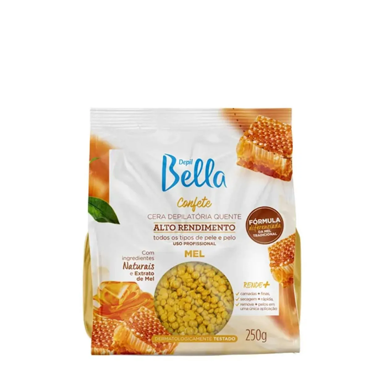 Depil Bella Cera Confete 250g Mel