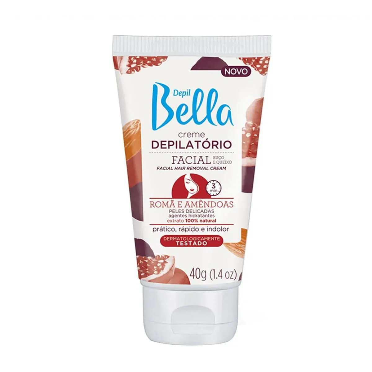 D Bella Cr Dep Facial Roma Amendoa 40g Pa1571