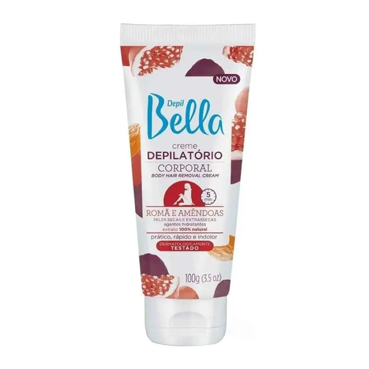 Creme Depilatorio Corporal Depil Bella Roma E Amendoas 100gr