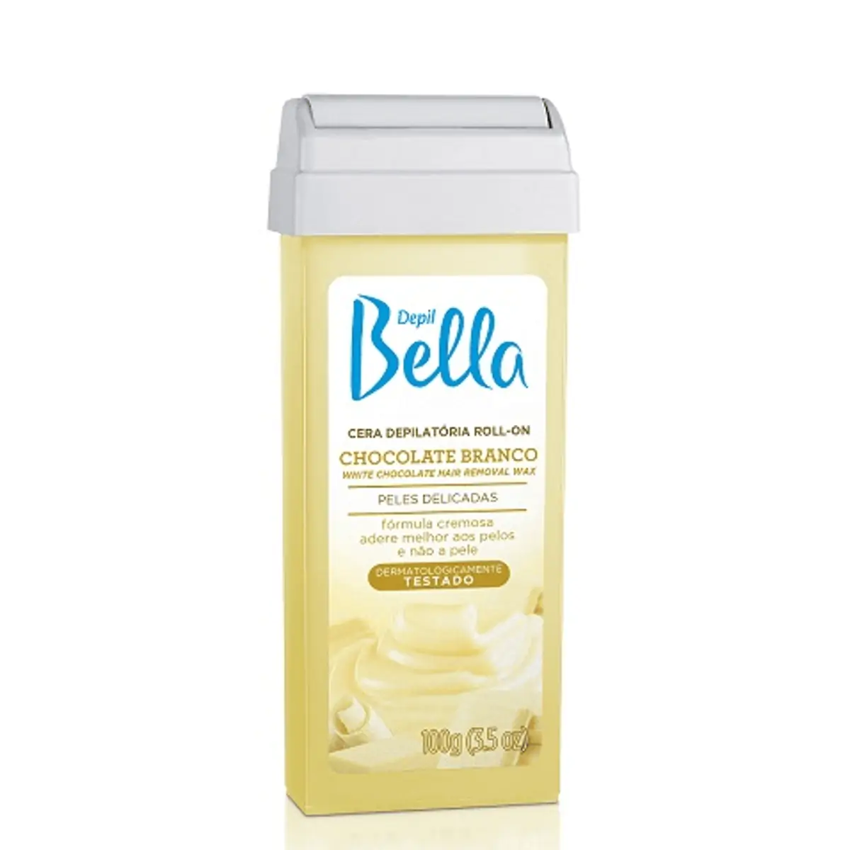 Cera Refil Depil Bella 100g Chocolate Branco
