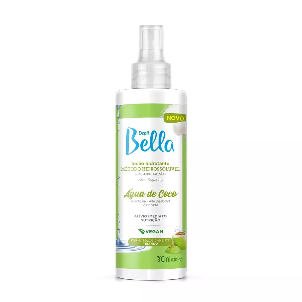 Pos Depilatorio Depil Bella Locao Agua De Coco Hidrossol 300ml