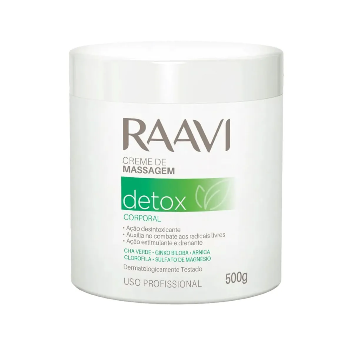 Creme Corporal Raavi Detox 1kg