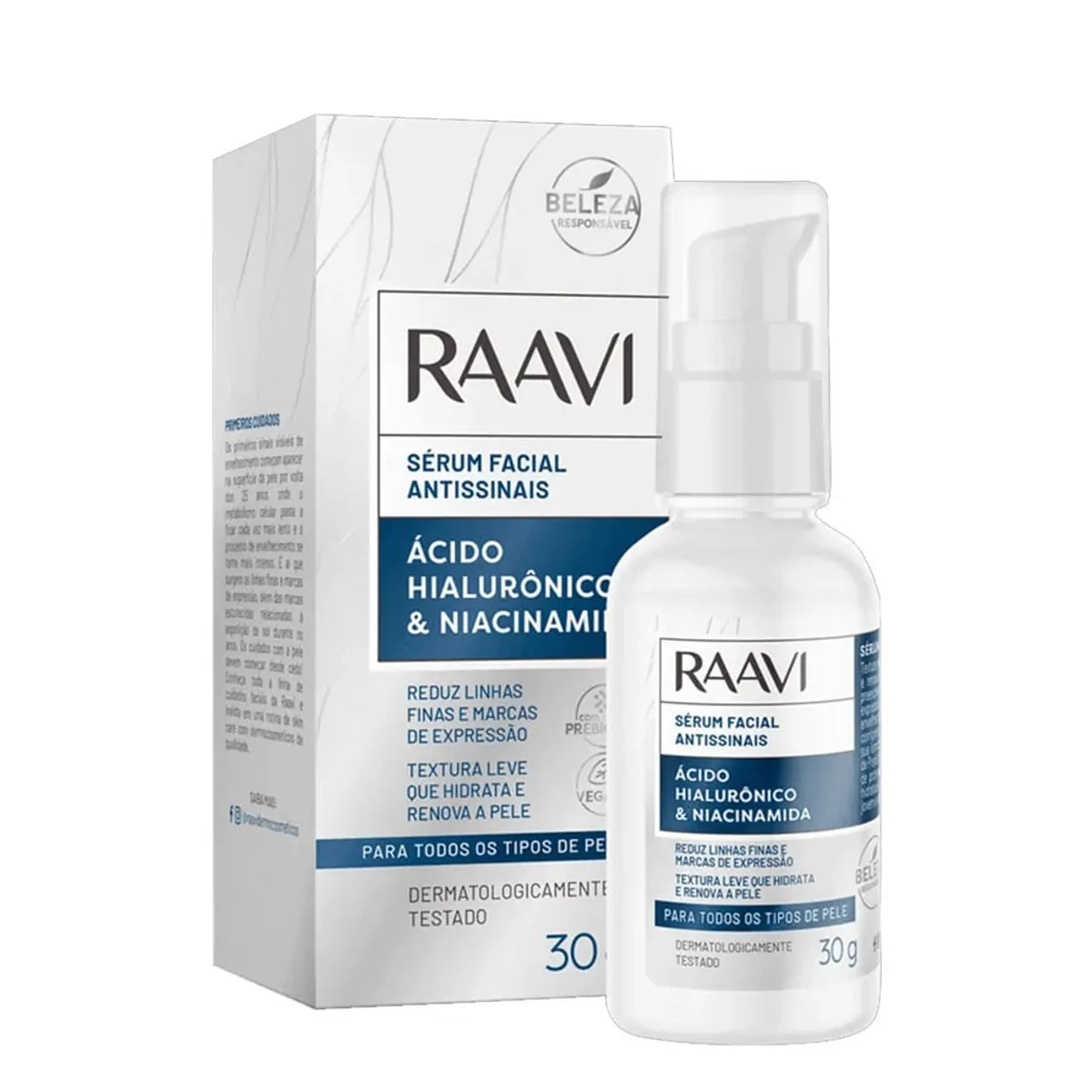 Serum Facial Depil Bella Antissinais Acido Hialuronico 30g
