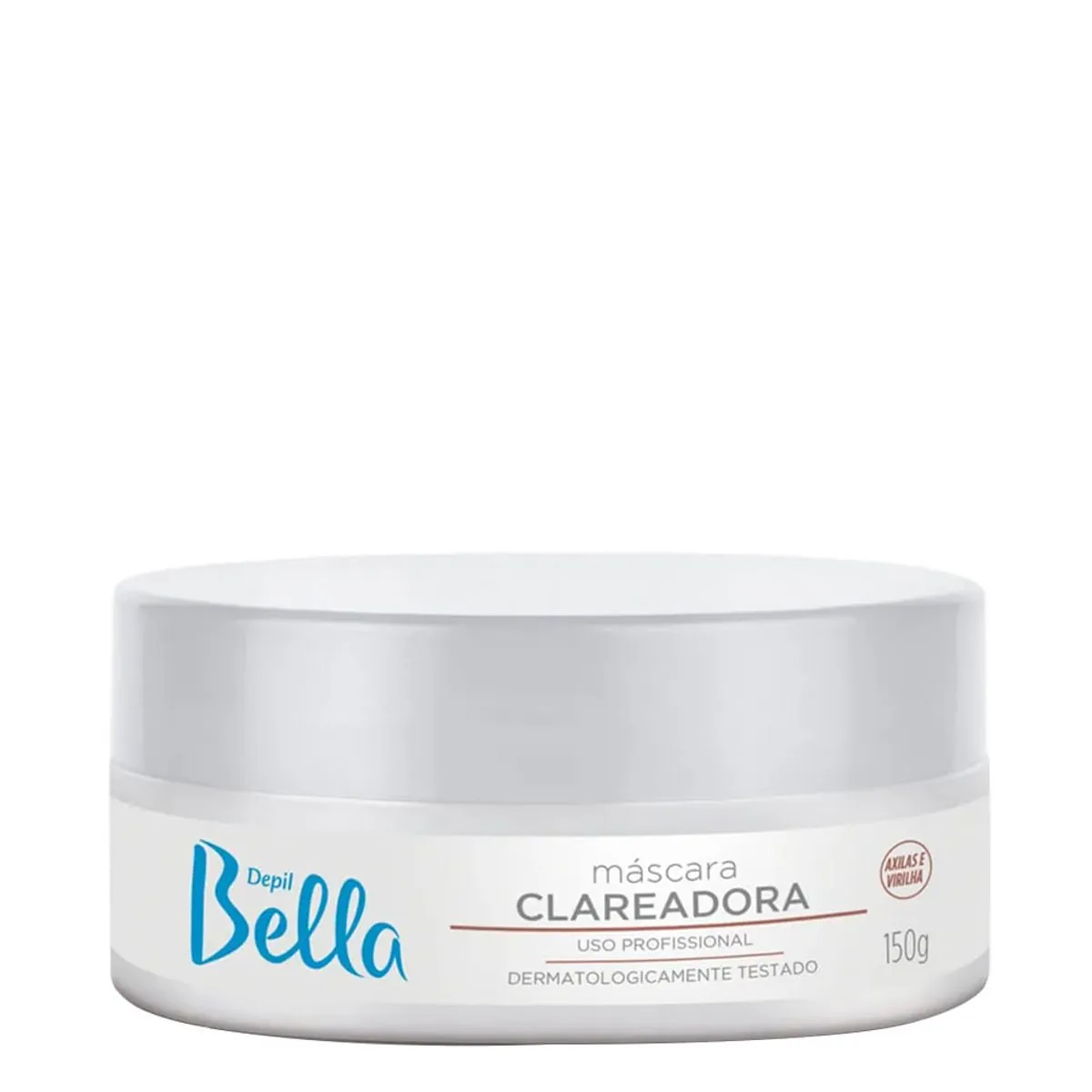Mascara Facial Depil Bella Clareadora Argila Branca 150g