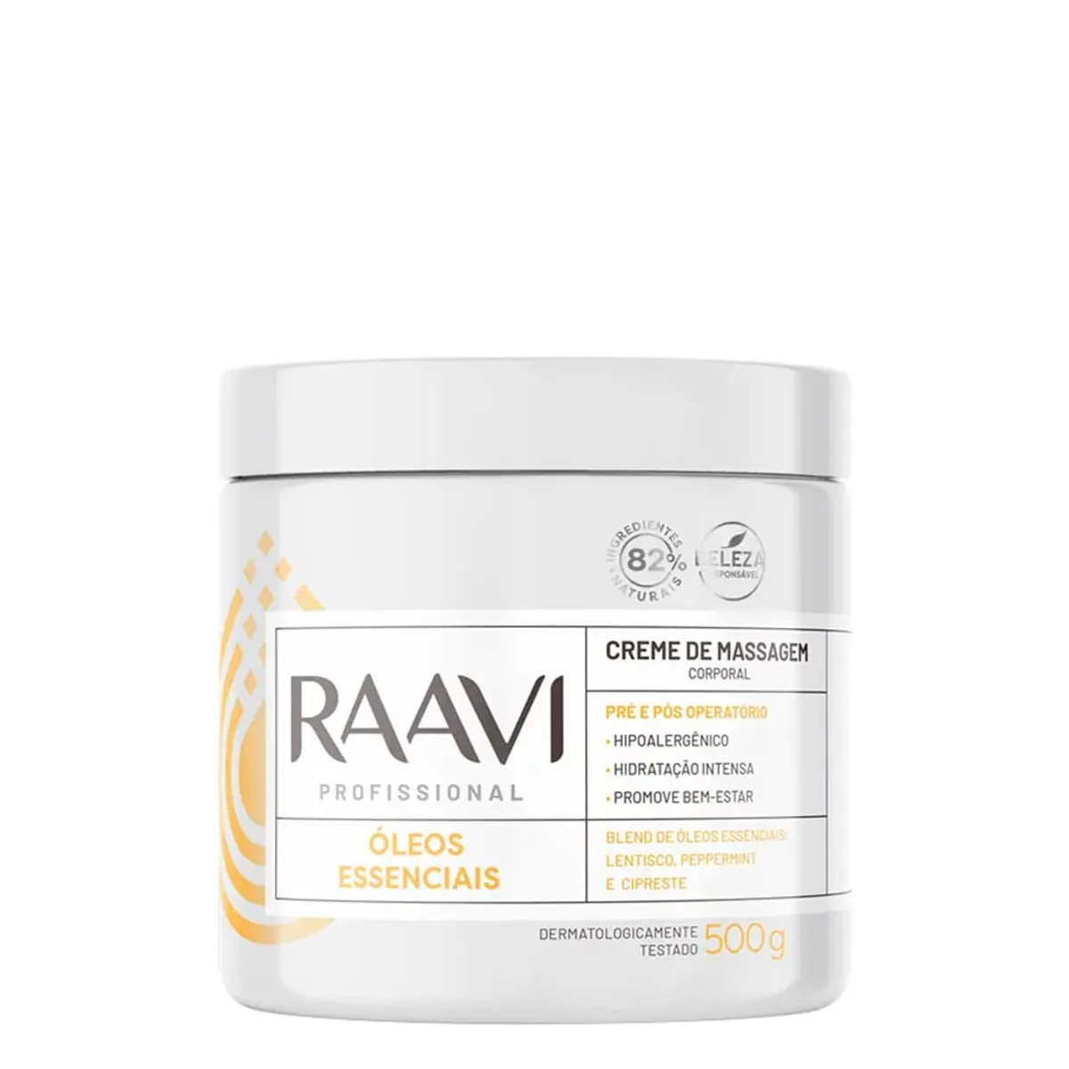 Raavi Creme Oleos Essenciais 500g