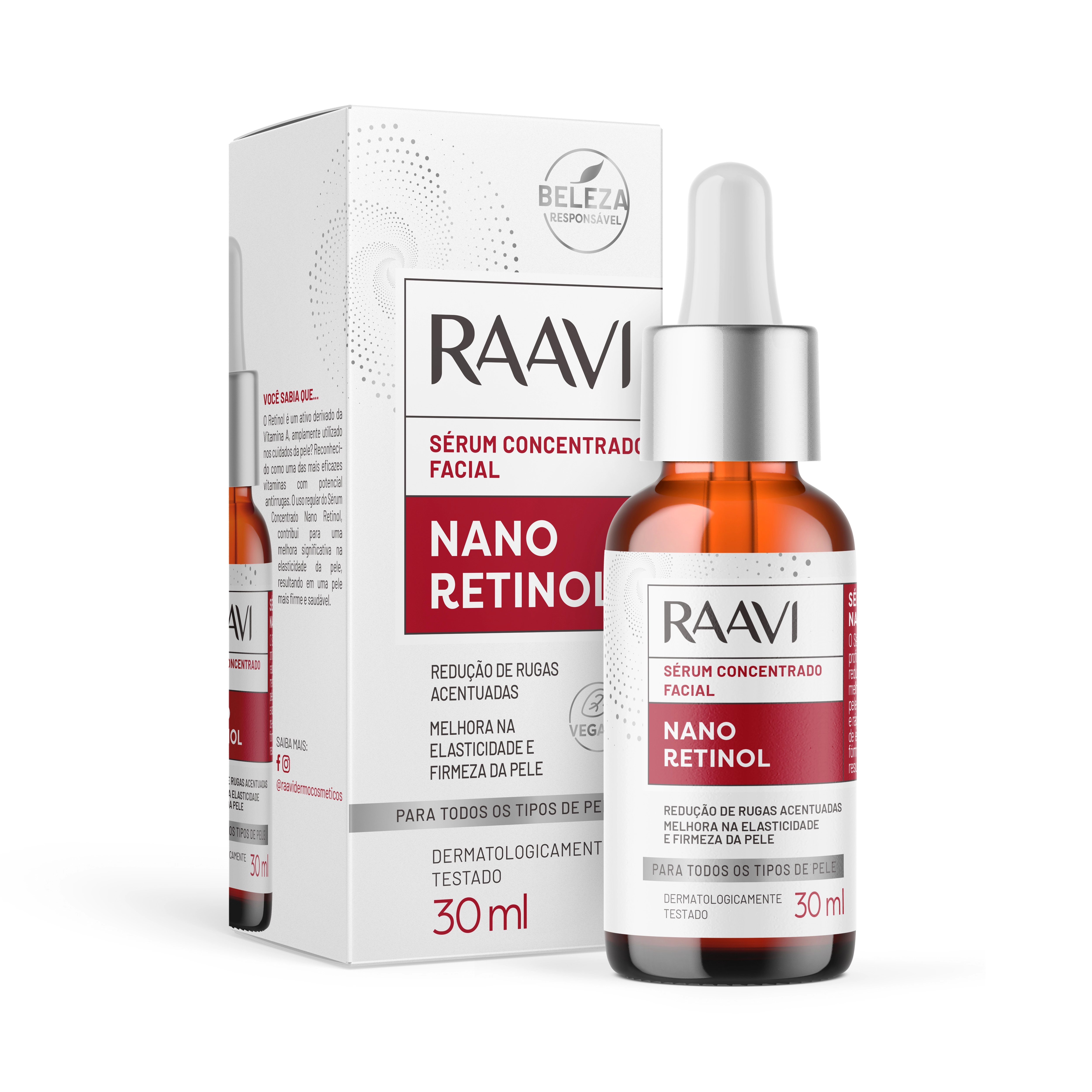 Raavi Serum Concent Facial 30ml Nano Retinol