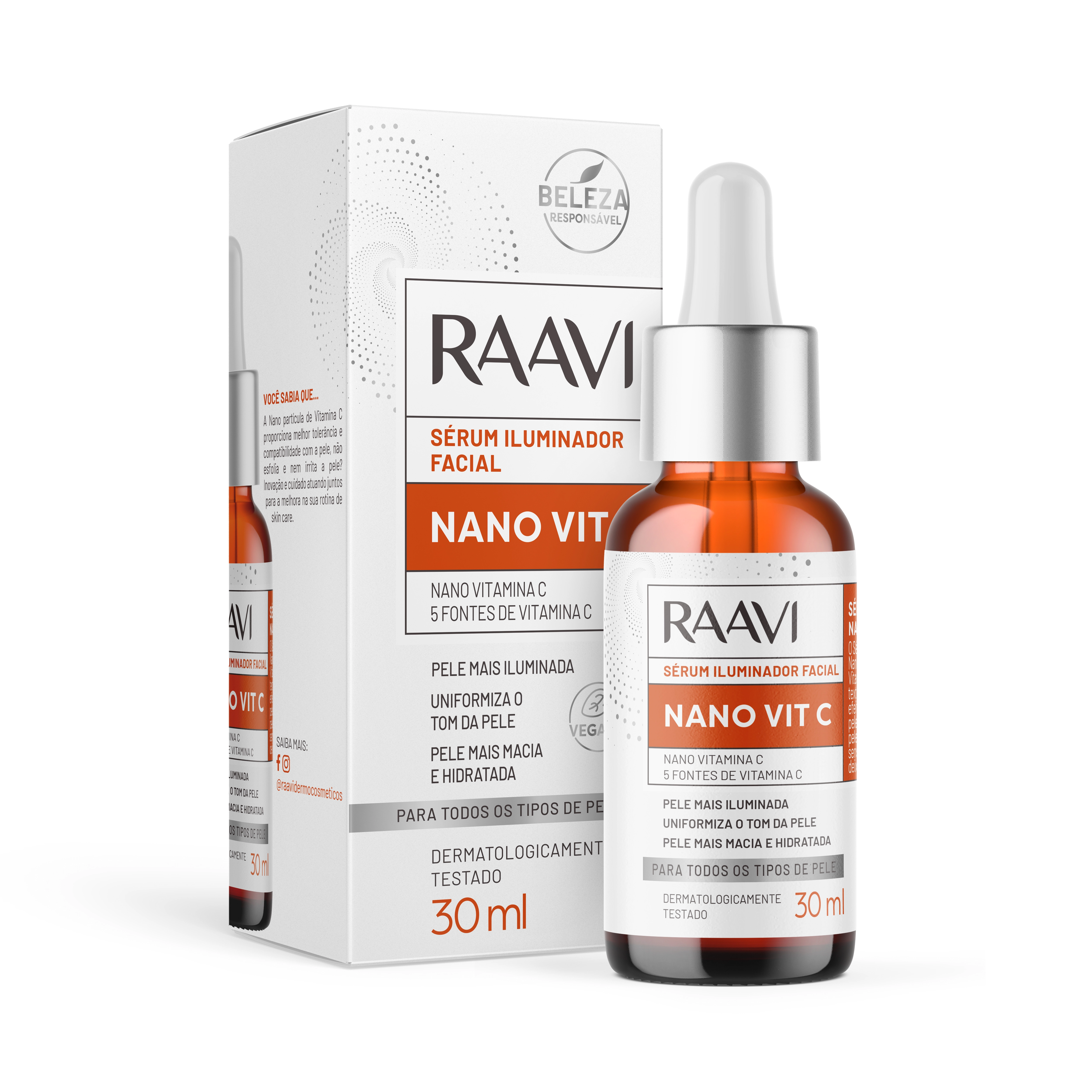 Serum Facial Raavi Ilum.vit C 30ml