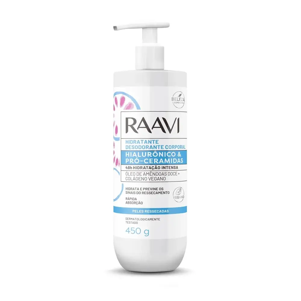Hidratante Corp Raavi 450g Hialuronico