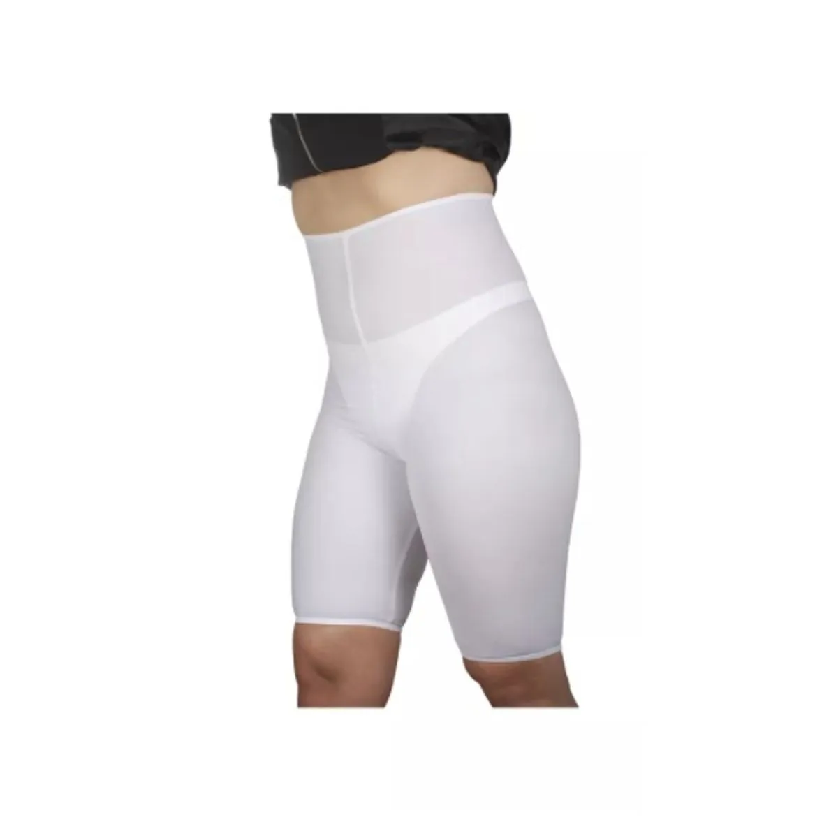 Bermuda Modeladora Feminina Branco PP - Ideal