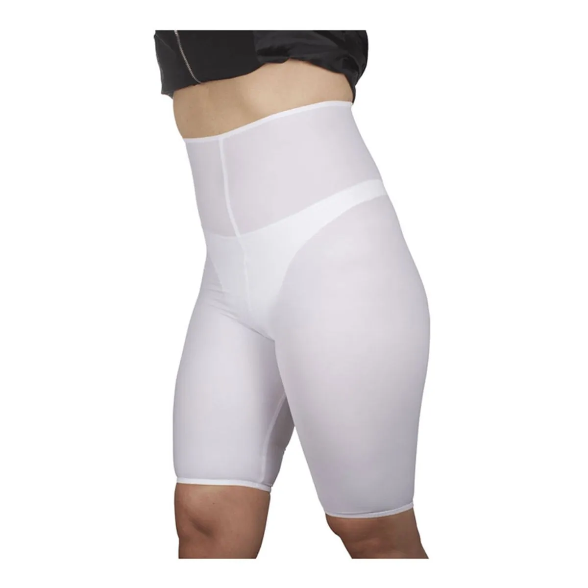 Bermuda Modeladora Feminina Branco GG - Ideal