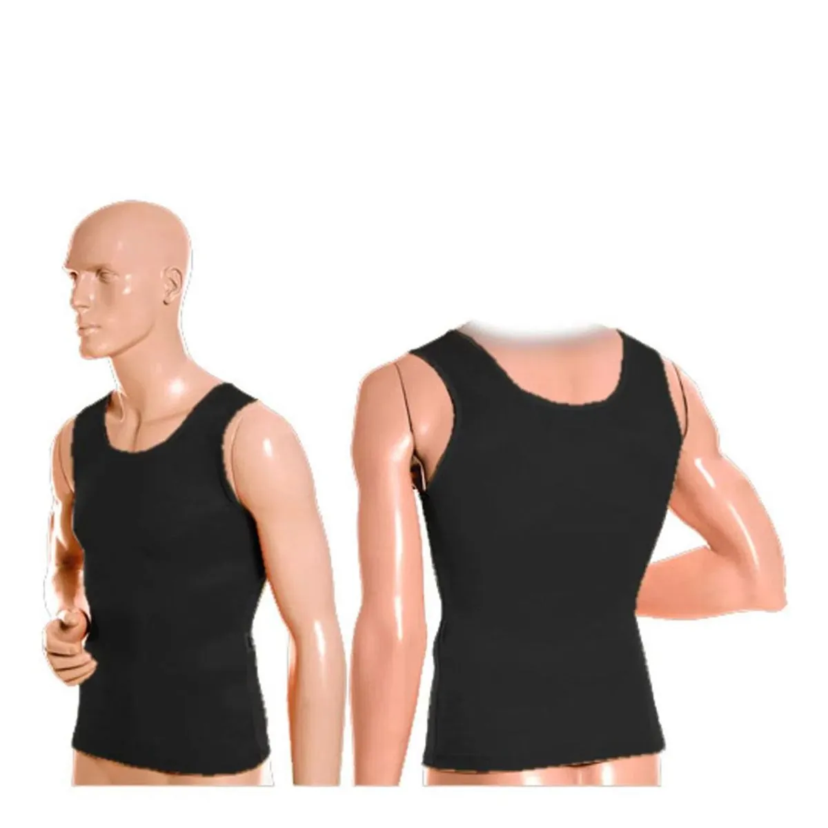 Cinta Modeladora e Postural Masculina Preto P - Ideal