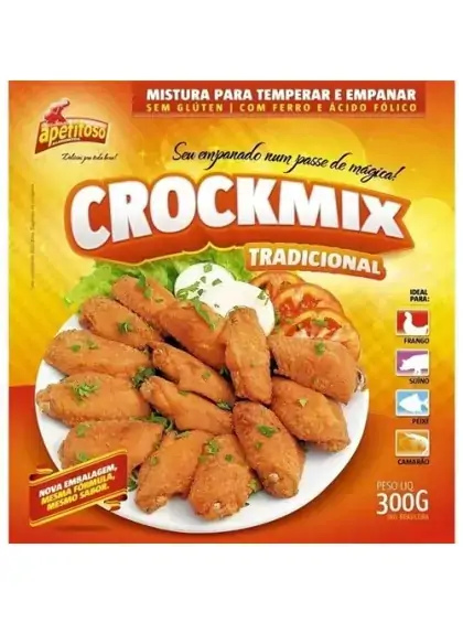 Mist Crockmix P/ Temperar E Empanar 300gr