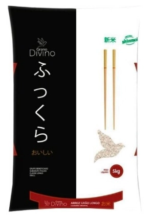 Arroz Tipo 1 Longo Para Culinária Oriental Grano Divino Pacote 5kg