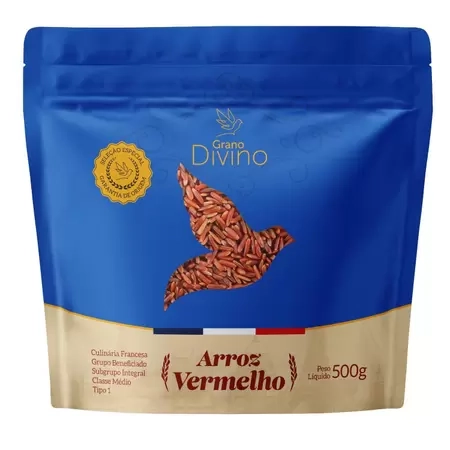 Arroz Vermelho Grano Divino 500g