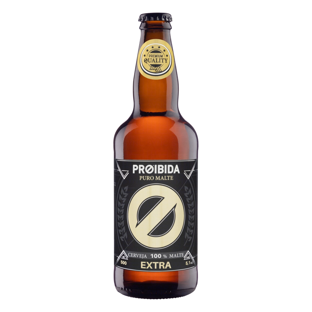 Cerveja Puro Malte Proibida Garrafa 500ml