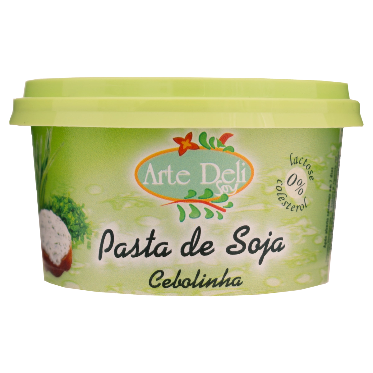 Pasta De Soja Cebolinha Zero Lactose Arte Deli Soy Pote 150g