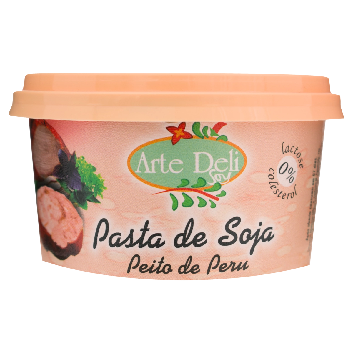 Pasta De Soja Peito De Peru Zero Lactose Arte Deli Soy Pote 150g