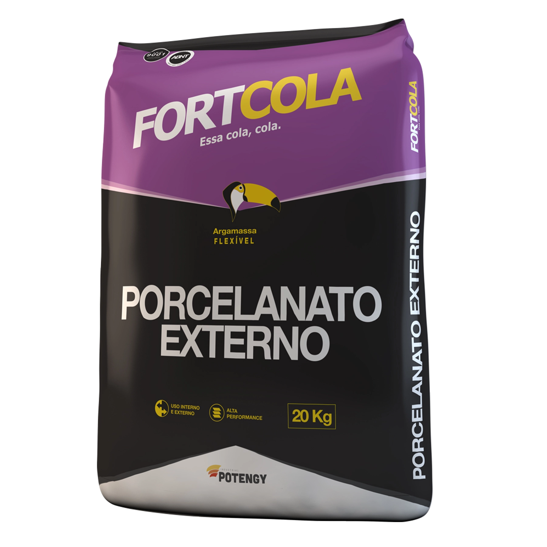Argamassa ACII Interno e Externo 15kg Cinza Fortcola