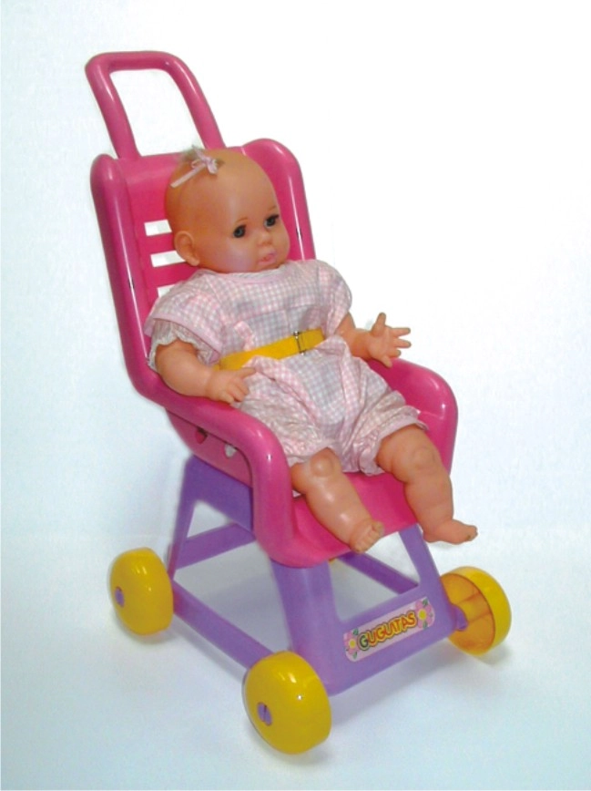 Brinquedo Carrinho De Boneca Guguita
