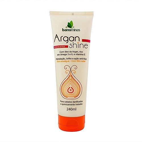 Creme De Pentear Barrominas Argan Shine