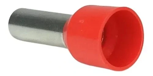 Terminal Pre Isolado Tubular 10,0mm Vm