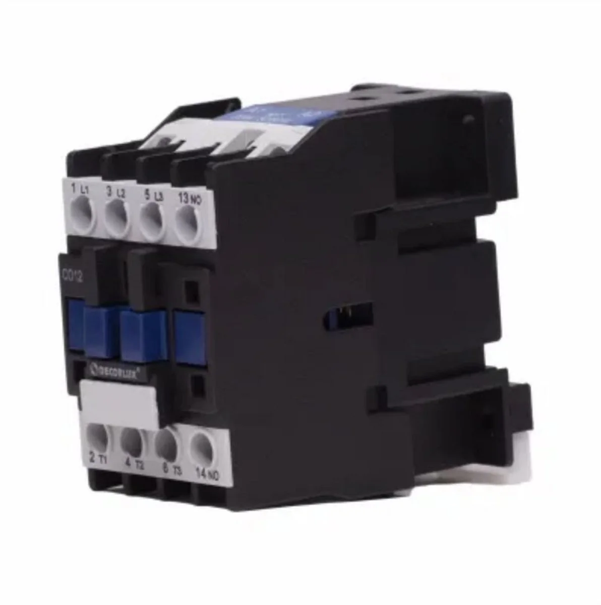 Contator Eletromagnetico Tipo Ac 12a 220vac Cor Preto