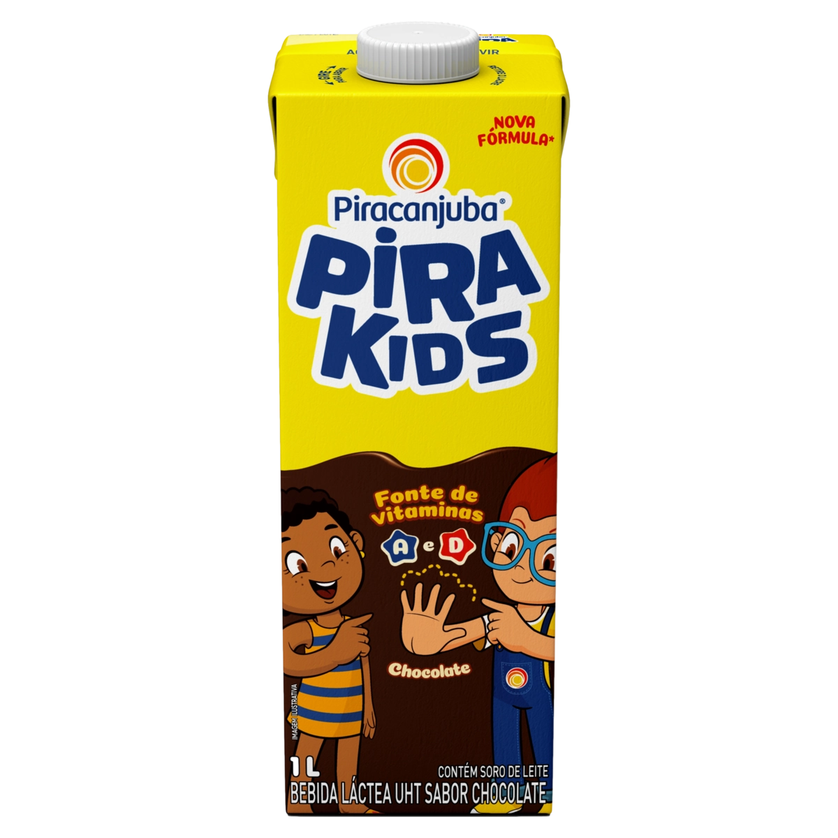 Achocolatado Pirakids 1L