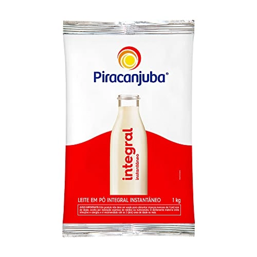 Leite Pó Instantâneo Integral Piracanjuba Pacote 1kg