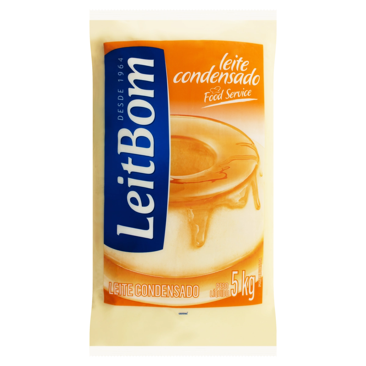 Leite Condensado Semidesnatado Leitbom Pacote 5kg