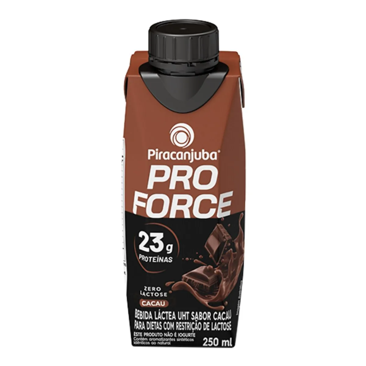 Bebida Láctea Piracanjuba ProForce Cacau Zero Lactose 250ml