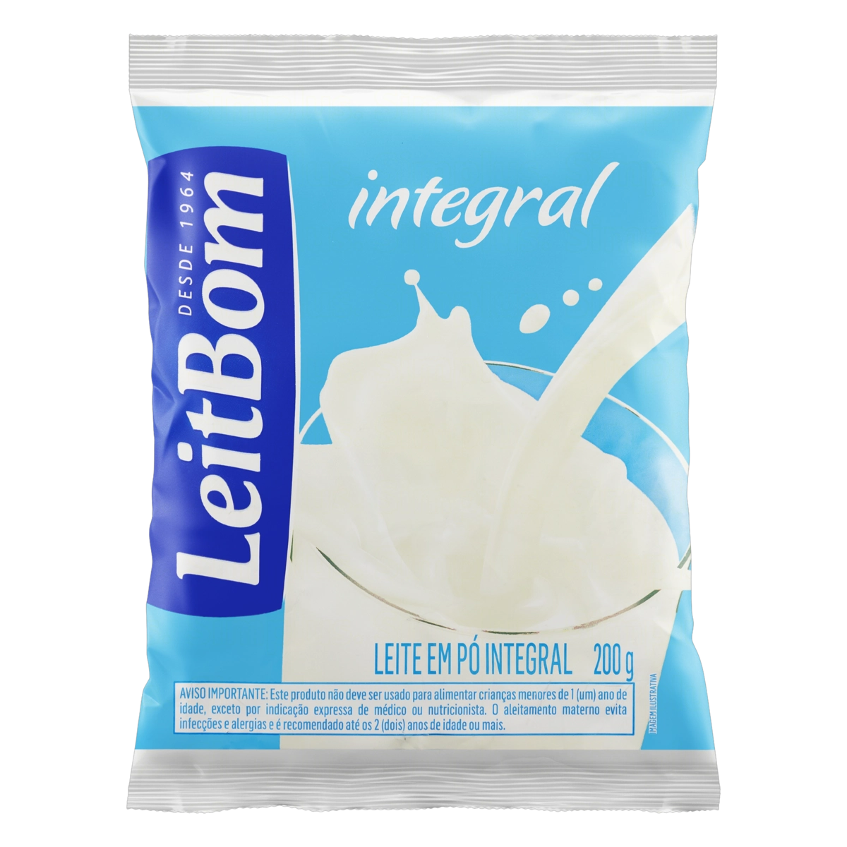 Leite Pó Integral Leitbom Pacote 200g