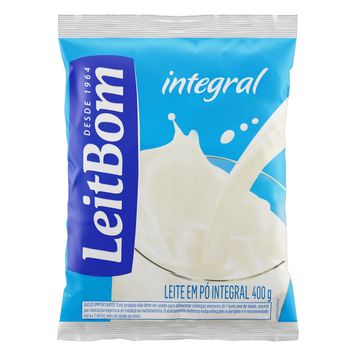 Leite Pó Integral Leitbom Pacote 400g