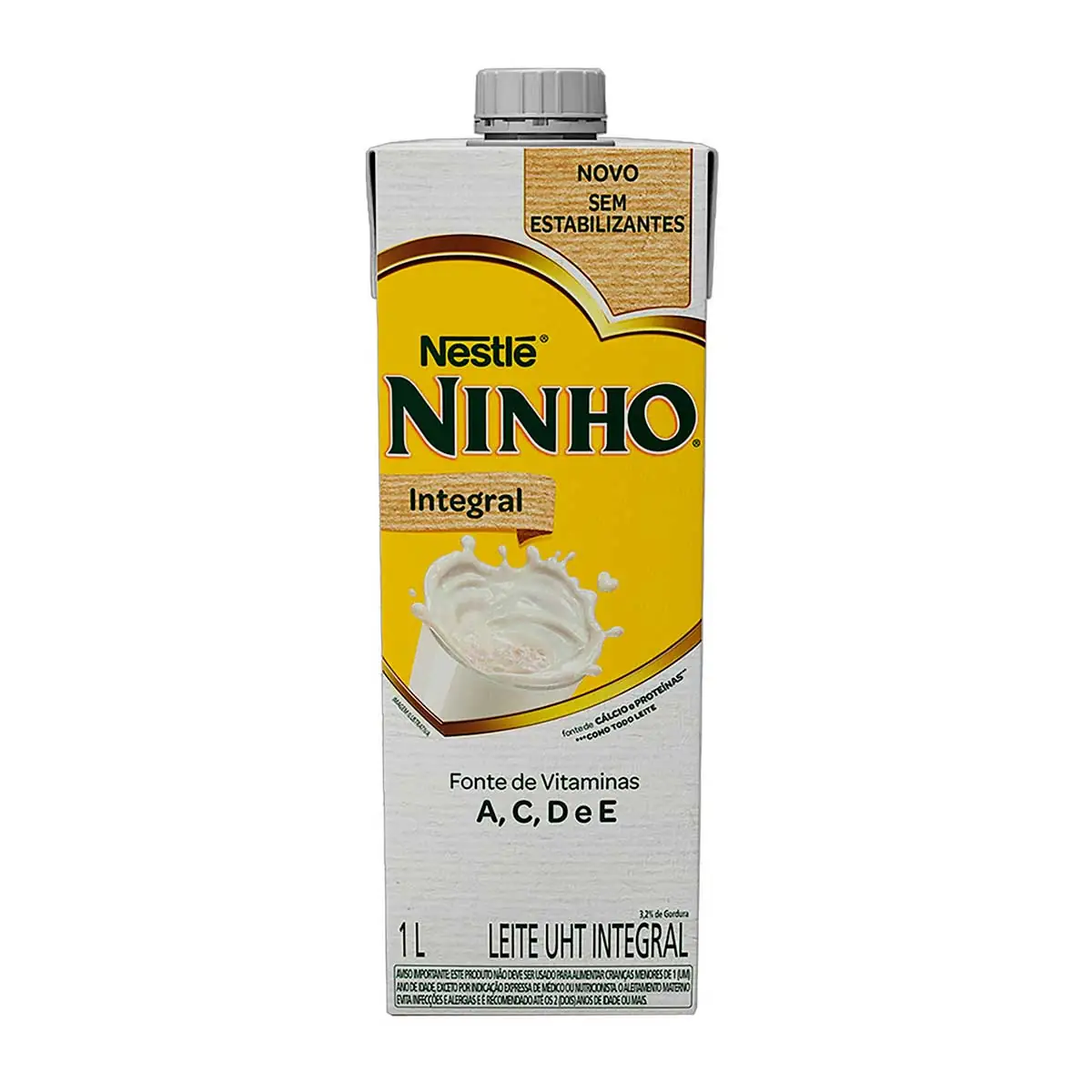 Leite UHT Integral Nestlé Ninho 1 L