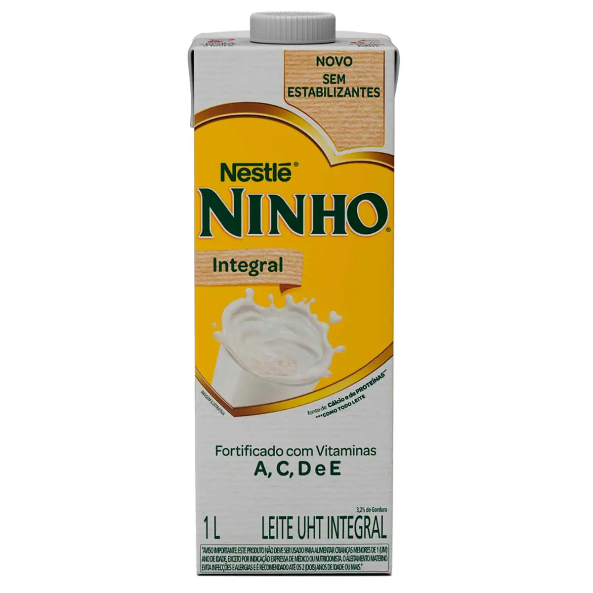 Leite Integral UHT Ninho Fortificado 1L
