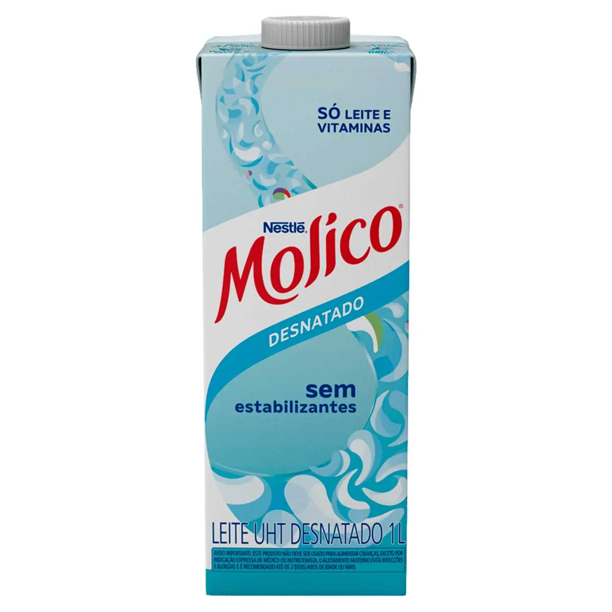 Leite UHT Desnatado sem Estabilizante Molico 1L