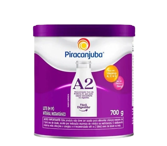 Leite Pó Instantâneo Tipo A2a2 Integral Piracanjuba Lata 700g