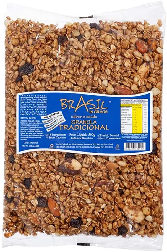 Granola Tradicional 500g Brasil In Graos
