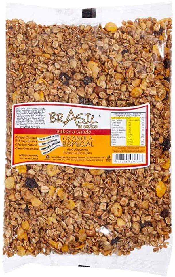 Granola Especial 500gr B Brasil In Grãos