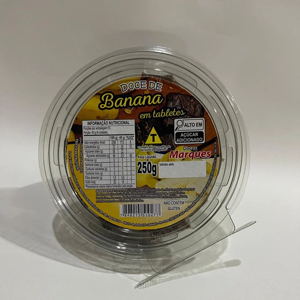 Doce Banana Marques Tabletes 250g