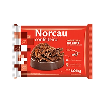 Cobertura Norcau Confeiteiro Chocolate Ao Leite 1,