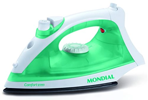 Ferro A Vapor Mondial Comfort Green Branco/verde