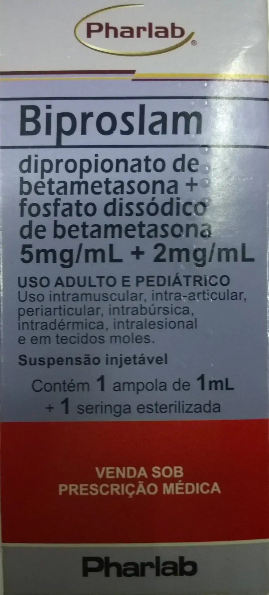 Biproslan 6,43 2,63mg/ml Sus Or X 1ml