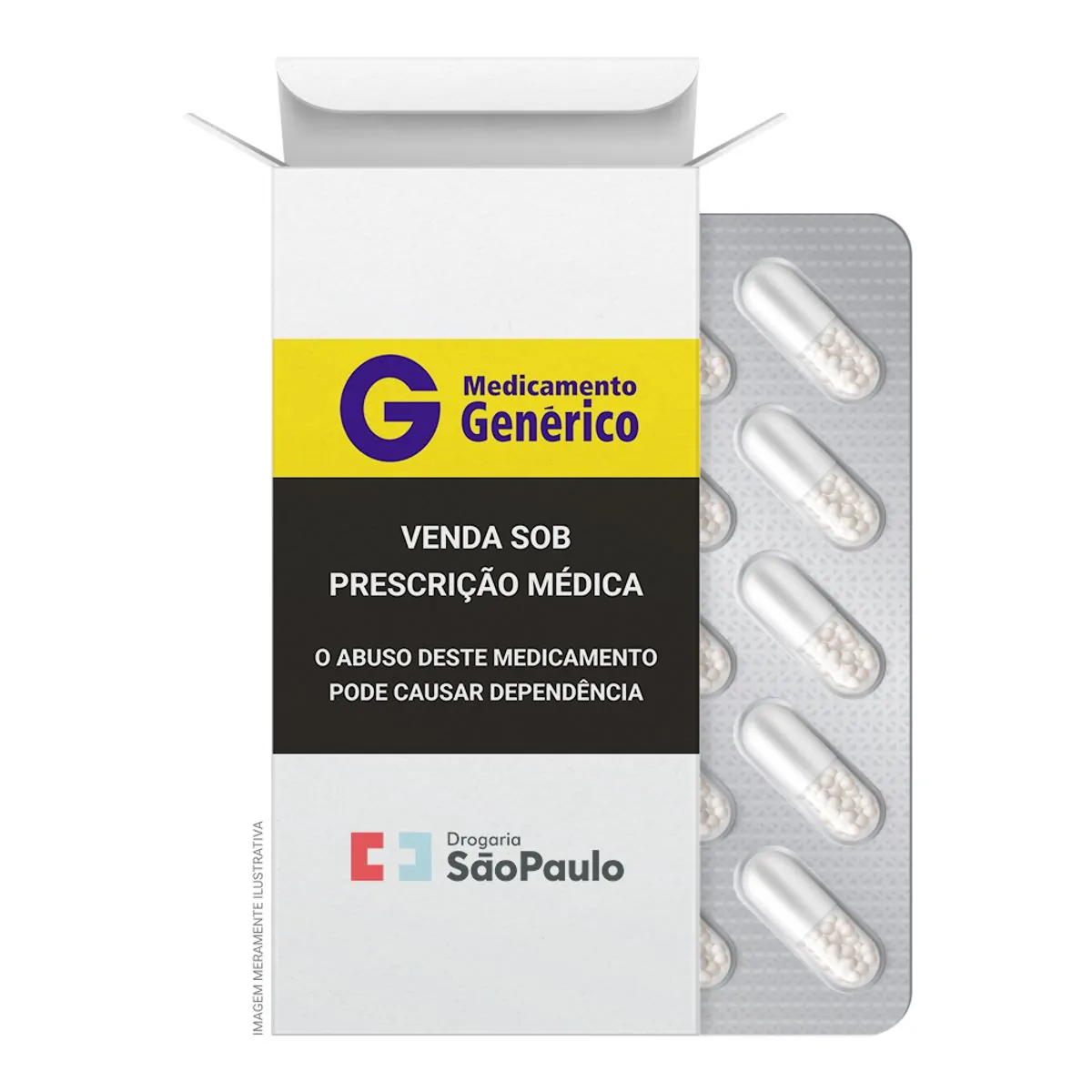 Dimesilato De Lisdexanfetamina 70mg 30 Cápsulas Genérico Pharlab