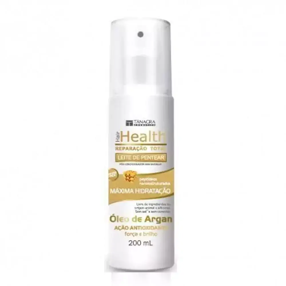 Leite De Pentear Óleo De Argan Tanagra 200Ml