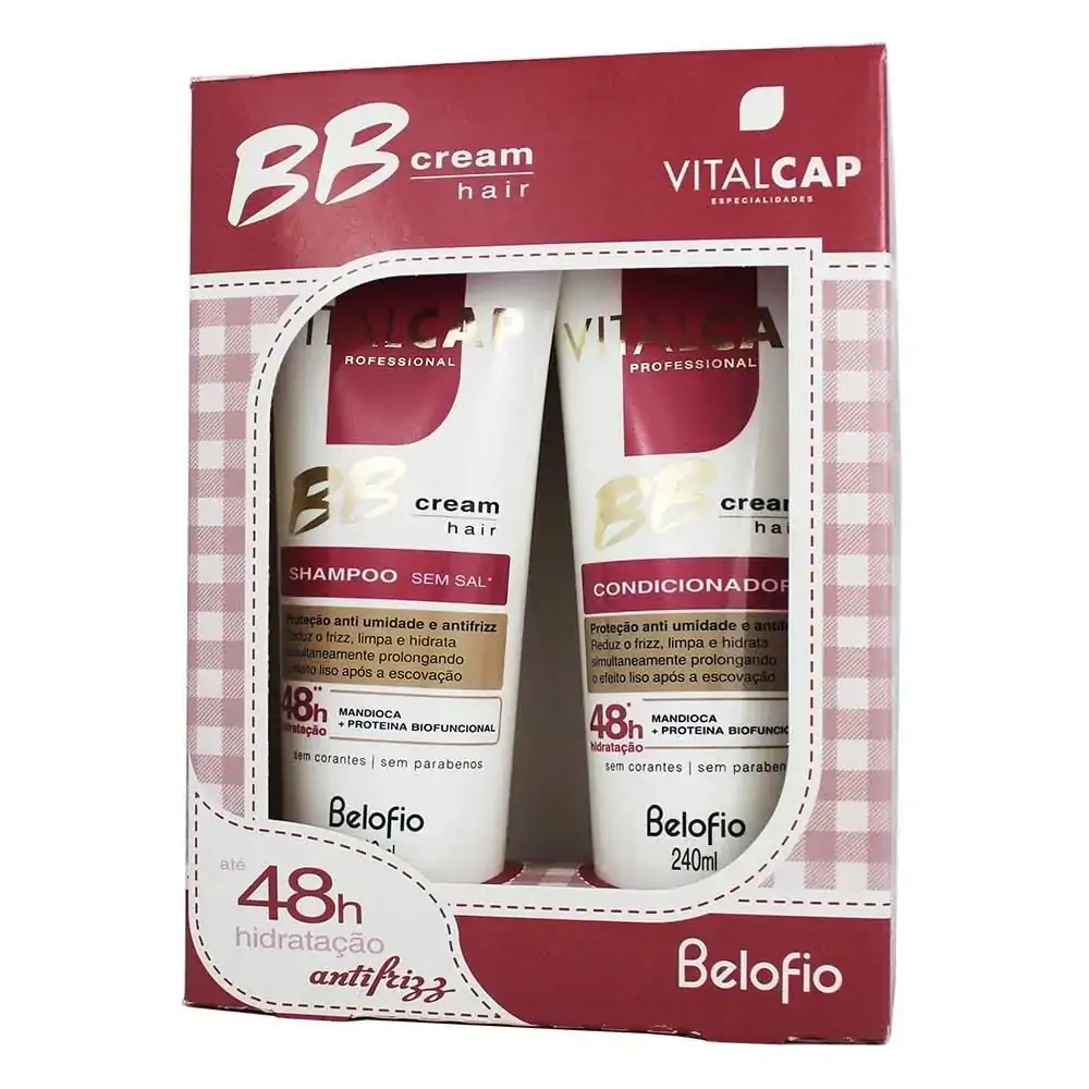 Kit Vitalcap Bb Cream Shp Condicionador