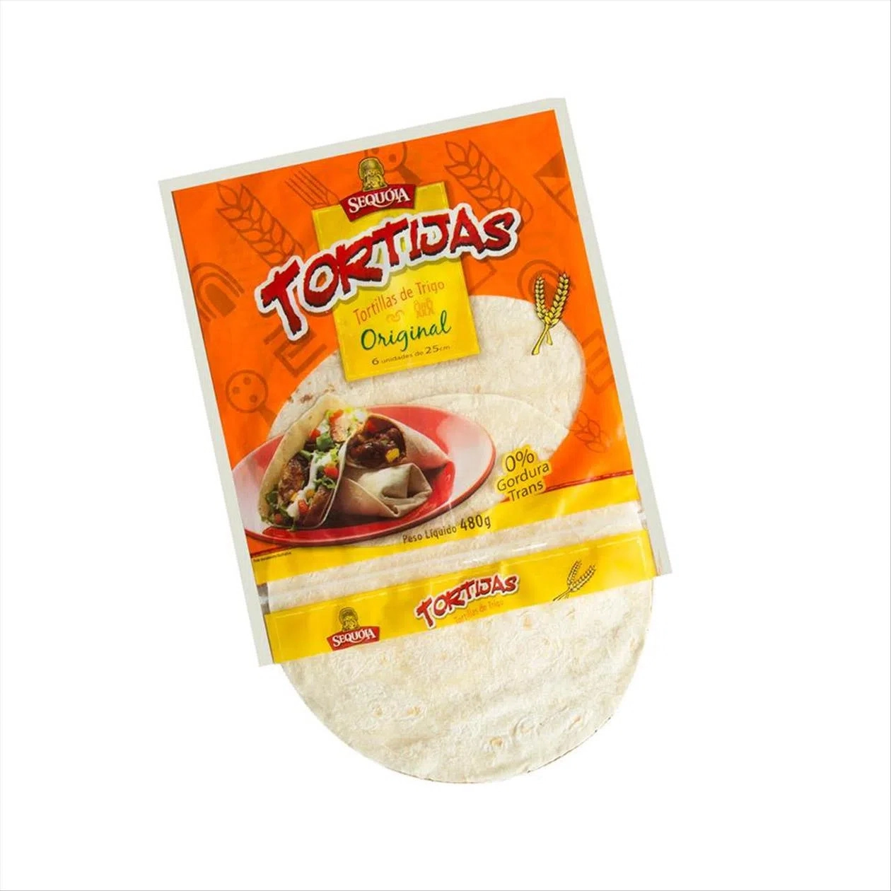 Tortillas Sequoia Tortijas Original C/6 480g